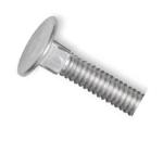 Carriage Bolt Flat Head Steel Plated